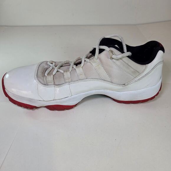 Nike Air Jordan 11 Retro Low Cherry 2012 White Red Size 13 528895-101 main image 6